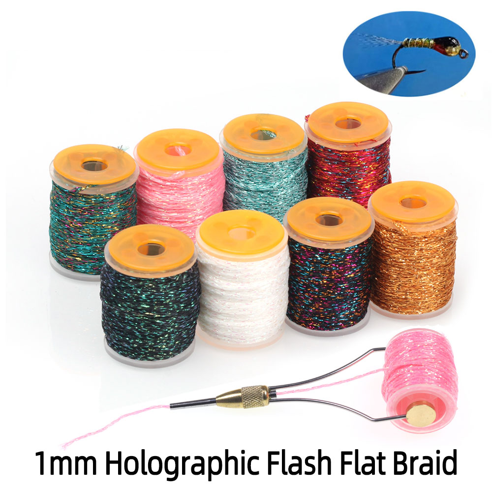 10m/Spool 1mm Holographic Flas - Fishing Equipment Bundle ulasan dan harga