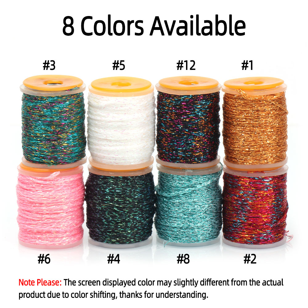 10m/Spool 1mm Holographic Flas - Fishing Equipment Bundle ulasan dan harga