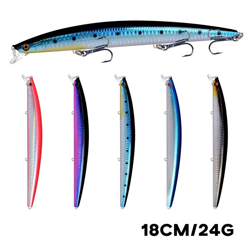 Minnow Fishing Lure Laser Hard - Fishing Equipment Bait ulasan dan harga