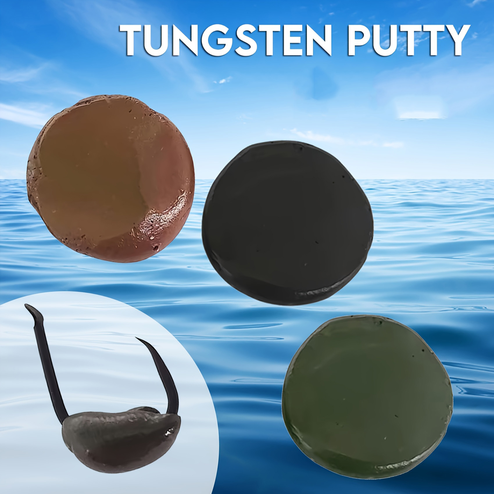 Tungsten Putty 0.5oz(15g) Tika - Tungsten Sinkers ulasan dan harga