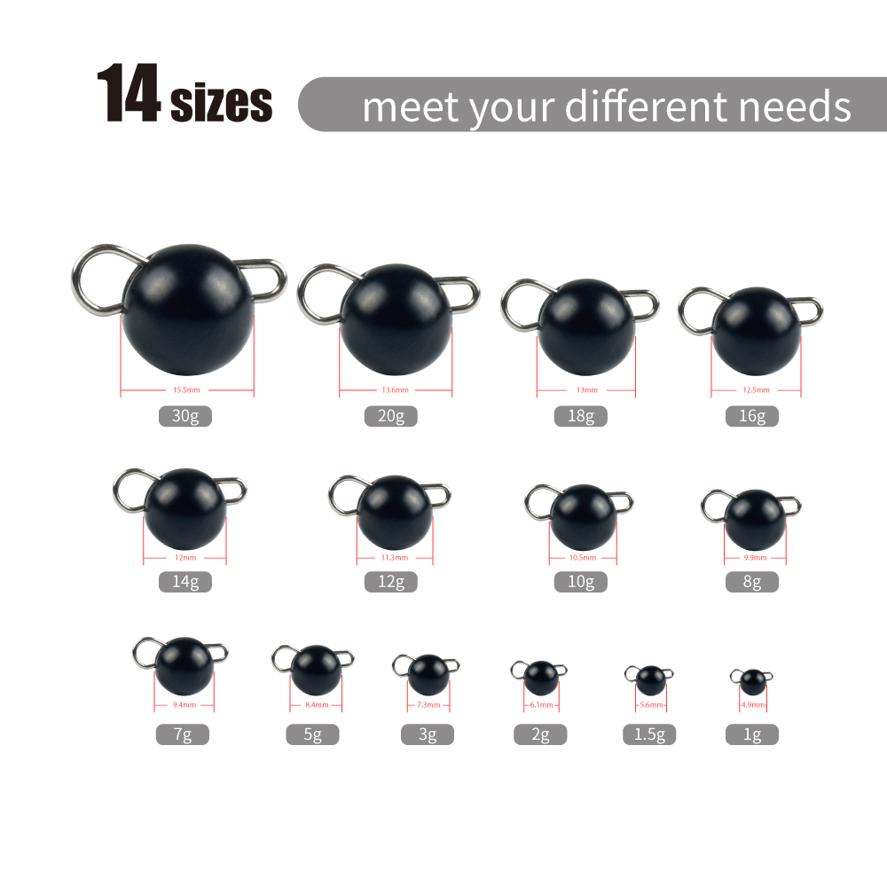 MUUNN 10Pcs Cheburashka Weight - Tungsten Sinkers ulasan dan harga