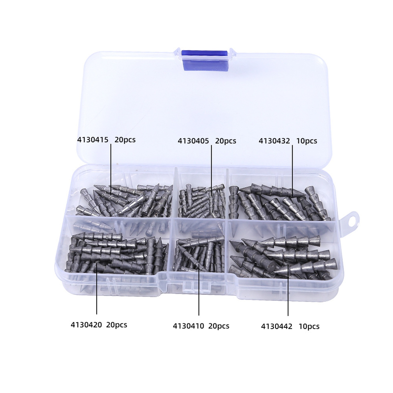 Tungsten Nail Weights 100 Kit  - Tungsten Sinkers ulasan dan harga