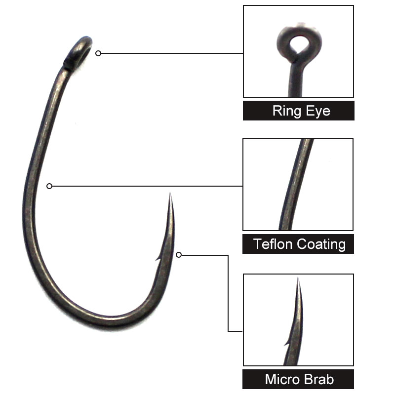 20PCS/Lot Carp fishing PTFE co - Fishing Equipment Brands ulasan dan harga