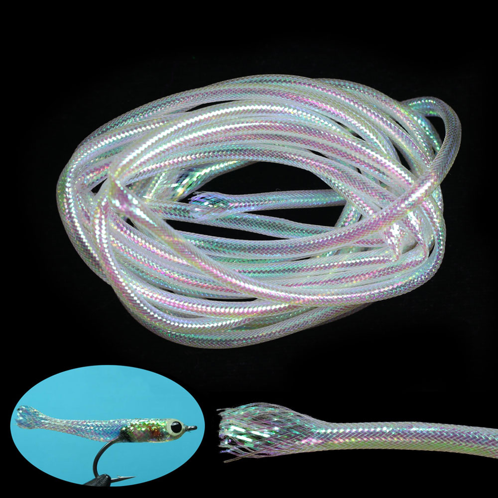 4/8m Braided Pearl White Mylar - Fishing Equipment Bundle ulasan dan harga