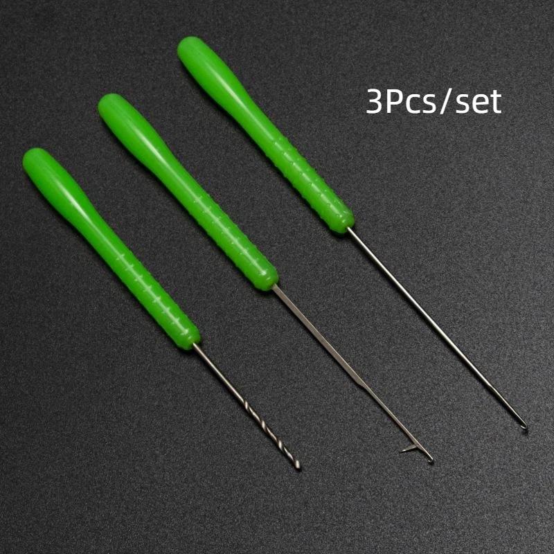 3Pcs Carbon Steel Bait Drill N - Carbon Fishing Rod ulasan dan harga