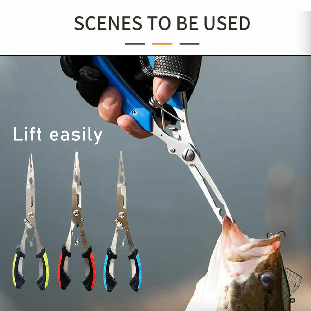 Stainless Steel Fishing Pliers - Fishing Equipment Bundle ulasan dan harga