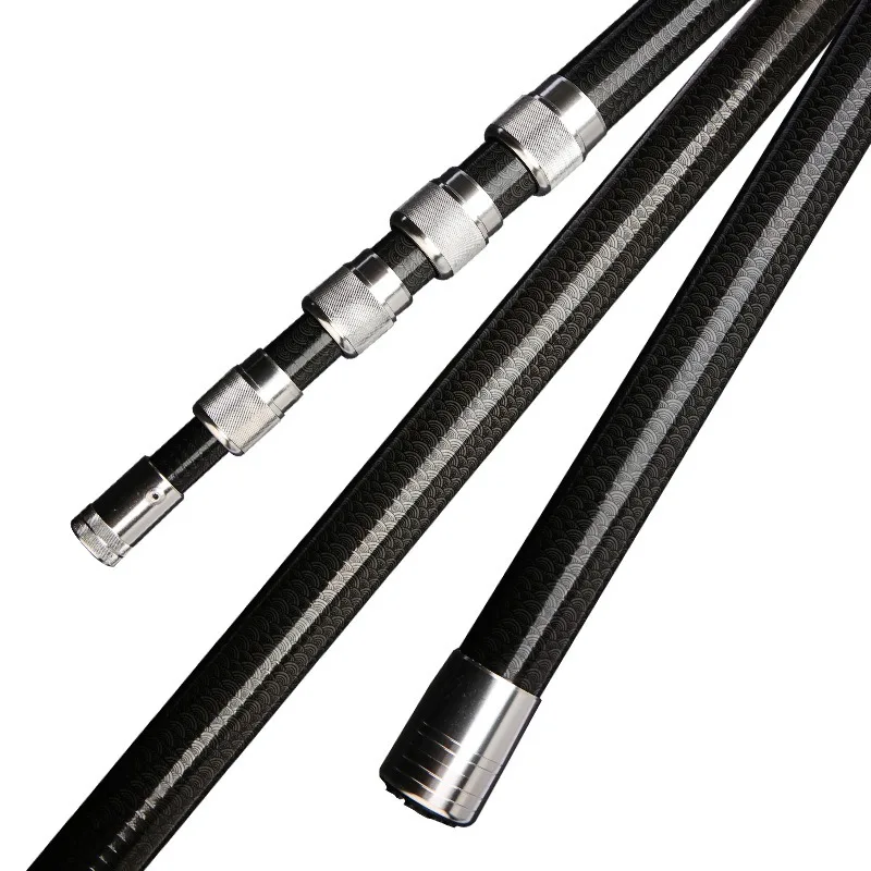 4M-7M Multifunctional Carbon F - Carbon Fishing Rod ulasan dan harga