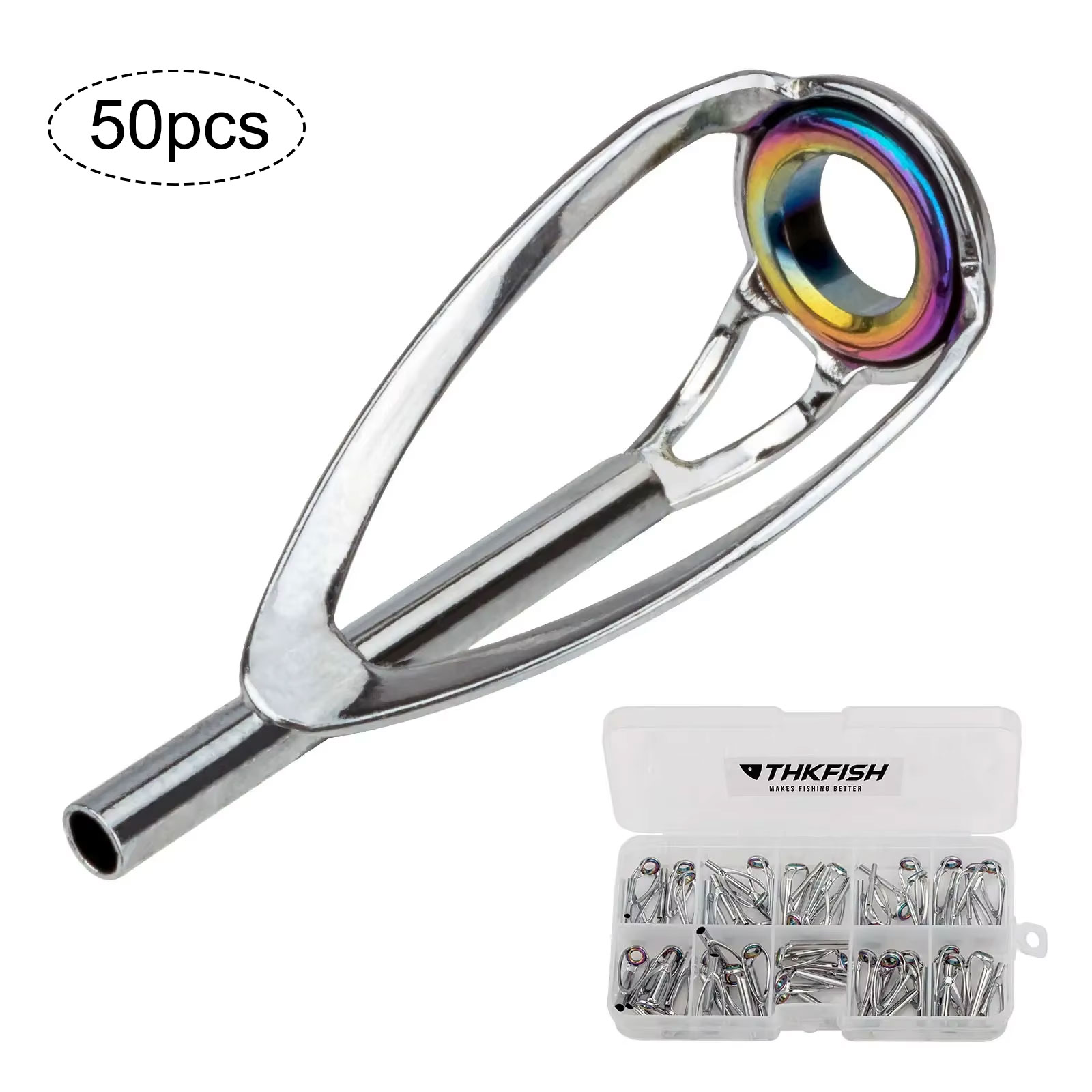 50pcs Fishing Rod Tip Top Repa - Fishing Equipment Guide ulasan dan harga