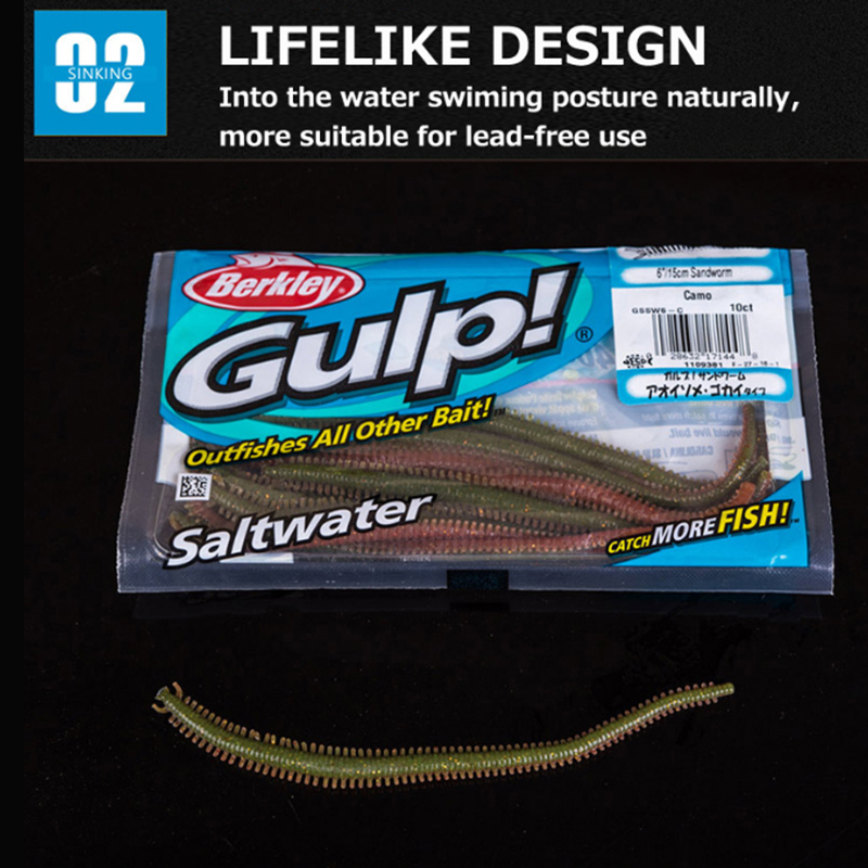 Original Berkley Brand Gulp  5 - Fishing Equipment Brands ulasan dan harga