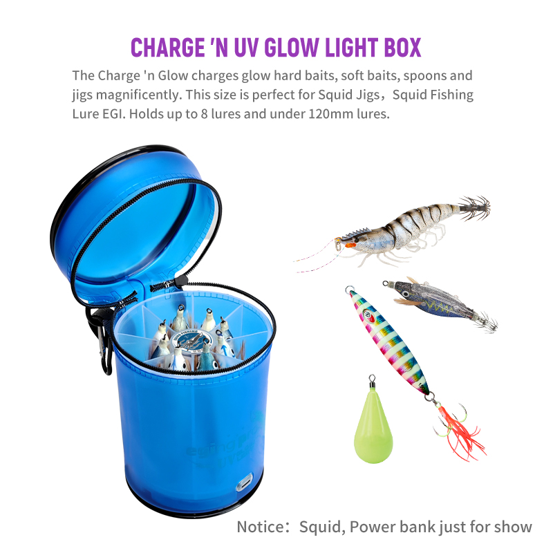 New Fishing Bags Lure UV Glow  - Fishing Equipment Bait ulasan dan harga