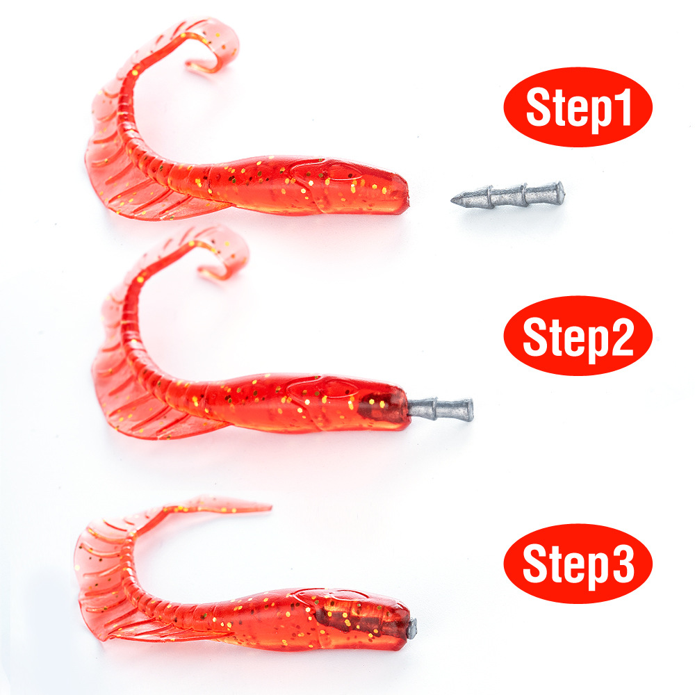 LHFSH 10Pcs Nail weights Sinke - Bass Fishing Lure ulasan dan harga