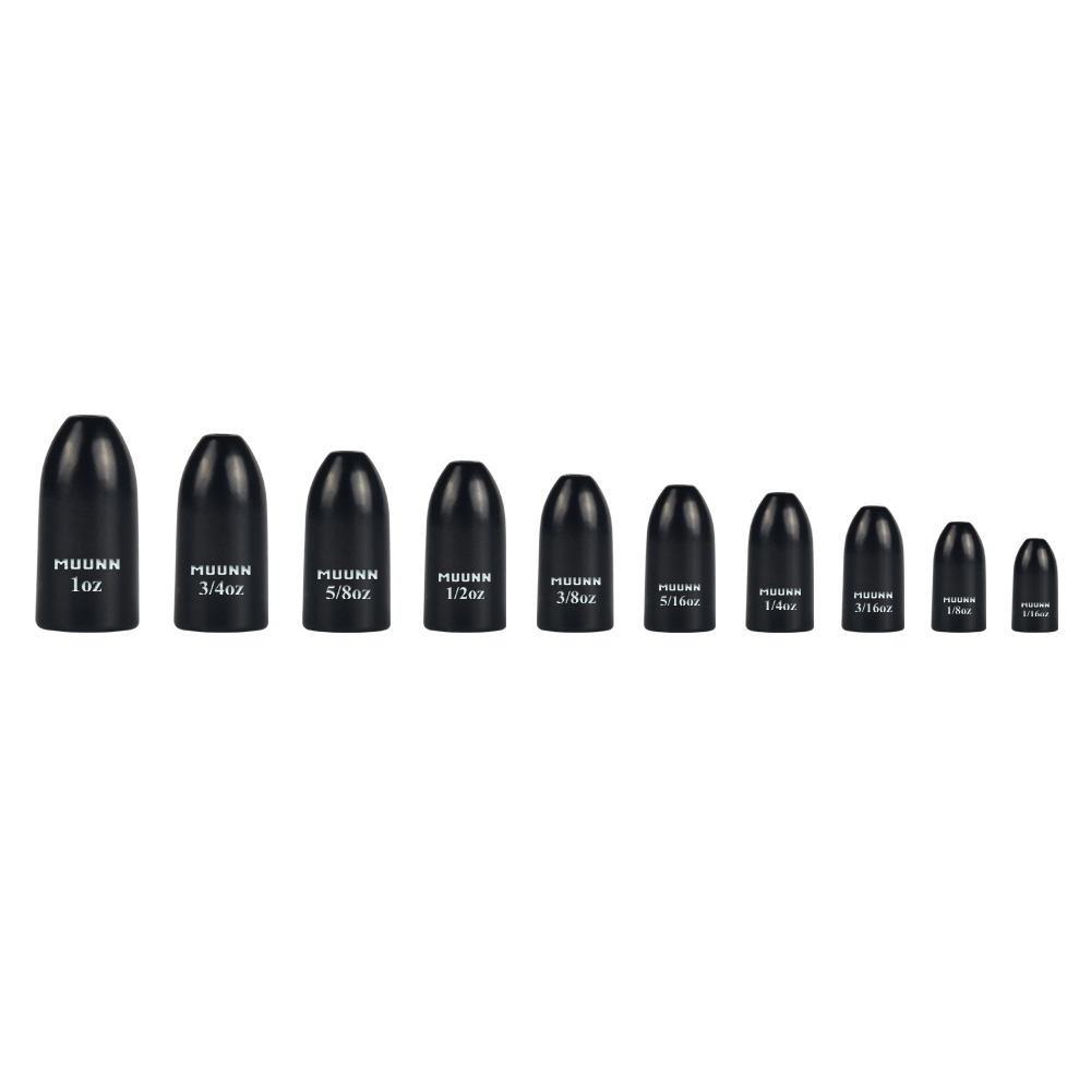 MUUNN 10pcs Worm Weights More  - Tungsten Sinkers ulasan dan harga