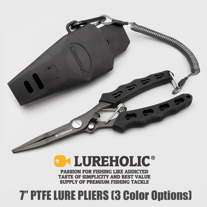 Lureholic 7” PTFE Coated Lure  - Fishing Equipment Bundle ulasan dan harga